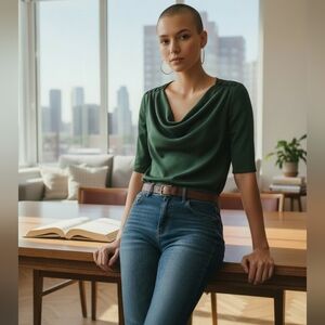 Women's Aero Blue Denim Jeans